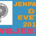 WBJEE JENPAUH & EVETS 2016 Online Application Process, Eligibility Criteria, Question Pattern and Admit Card Download