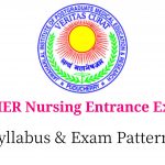 JIPMER Nursing 2019 Syllabus, Question Patten, Exam Centres & Cut Off Marks