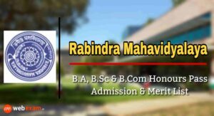 Read more about the article Rabindra Mahavidyalaya Admission 2021 & Merit List Download – Chapadanga College