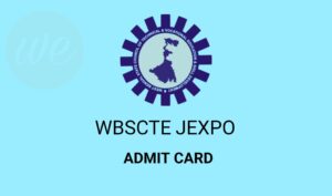 Read more about the article JEXPO 2022 Admit Card Download – WBSCTE Polytechnic Hall Ticket