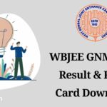 WBJEE GNM ANM Result 2023: Check Result Now, Download GNM ANM Rank Card