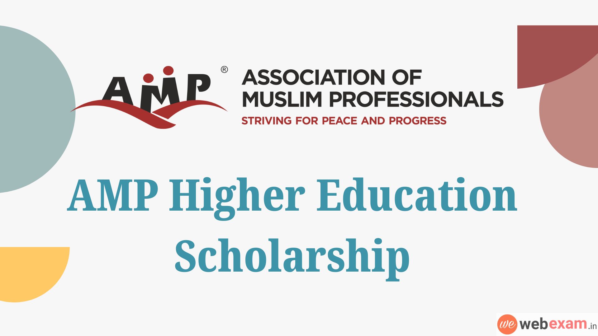 AMP Scholarship 2024 for Higher education